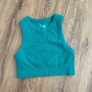 Aeire High NeckCrop Top